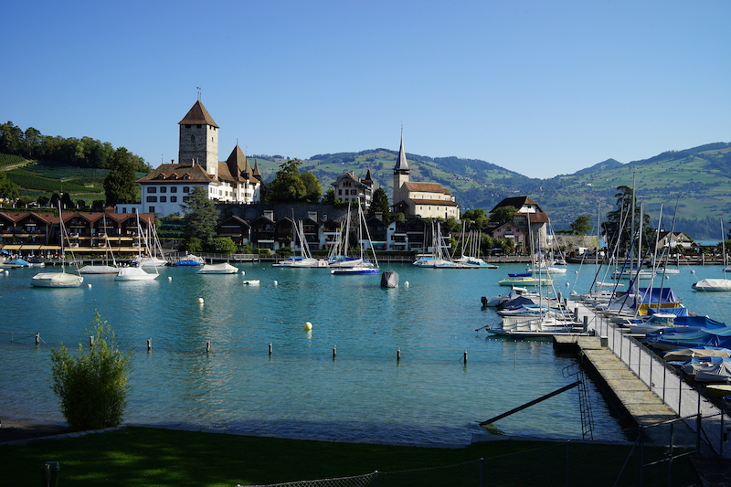 Spiez bay